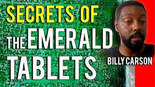 Billy Carson - Secrets Of The Emerald Tablets - Youtube