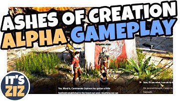 Ashes of Creation 1hr Alpha Gameplay