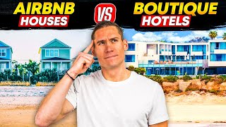 What is Different between Airbnbs and Boutique Hotels?