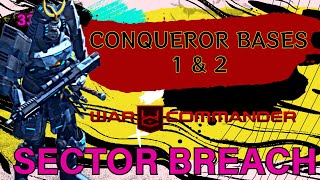 War Commander: Sector Breach Commander 1 & 2.