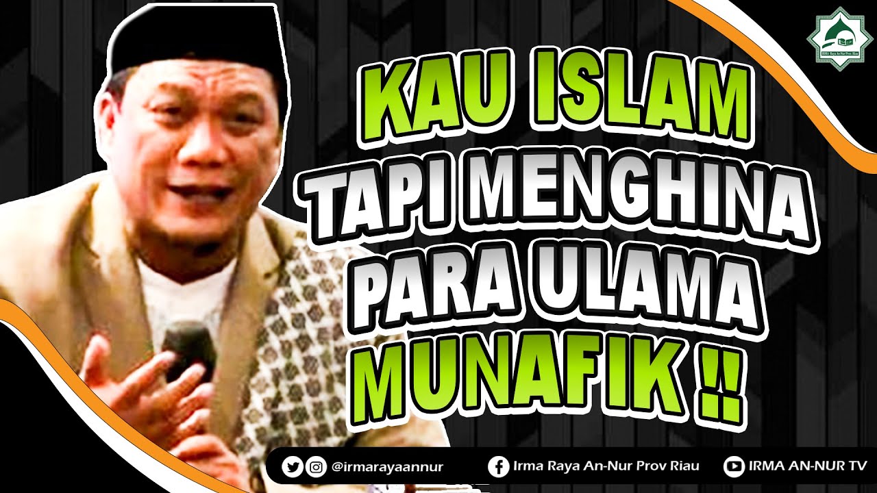 WOW !! 💥 KAU ISLAM TAPI MENGHINA PARA ULAMA DASAR MUNAFIKK || Ustadz Yahya Waloni (Mantan Pendeta)
