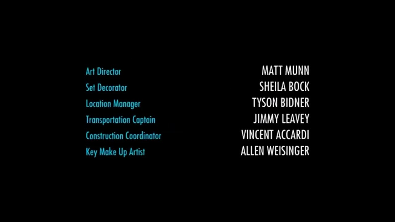 White Collar Credits