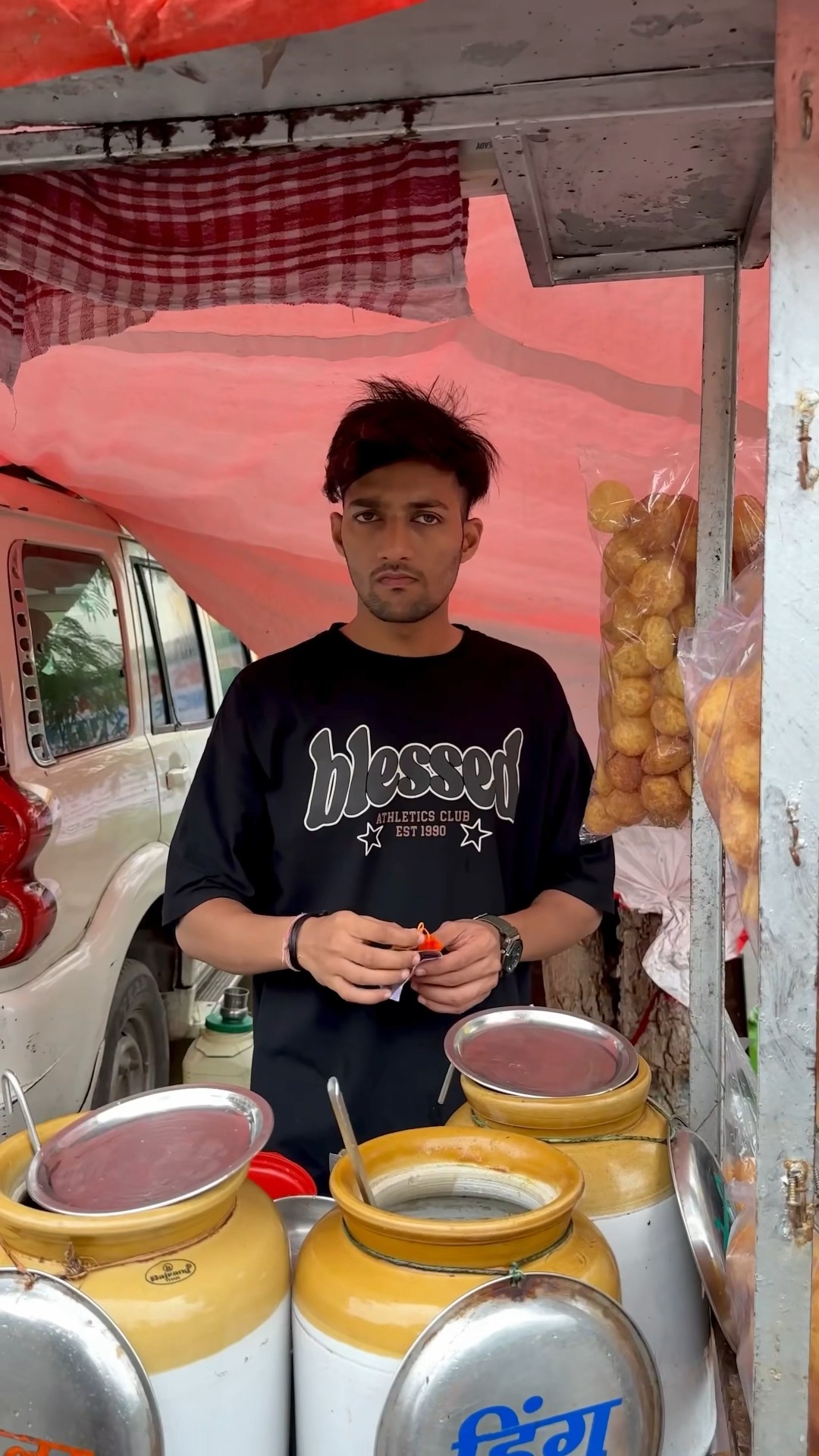 Chalak panipuri wala ? (part-3) #bobbyprankster #shorts #funny y