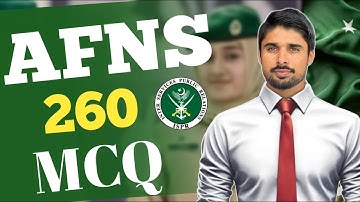 AFNS Past Paper Questions | AFNS Academic Test Preparation