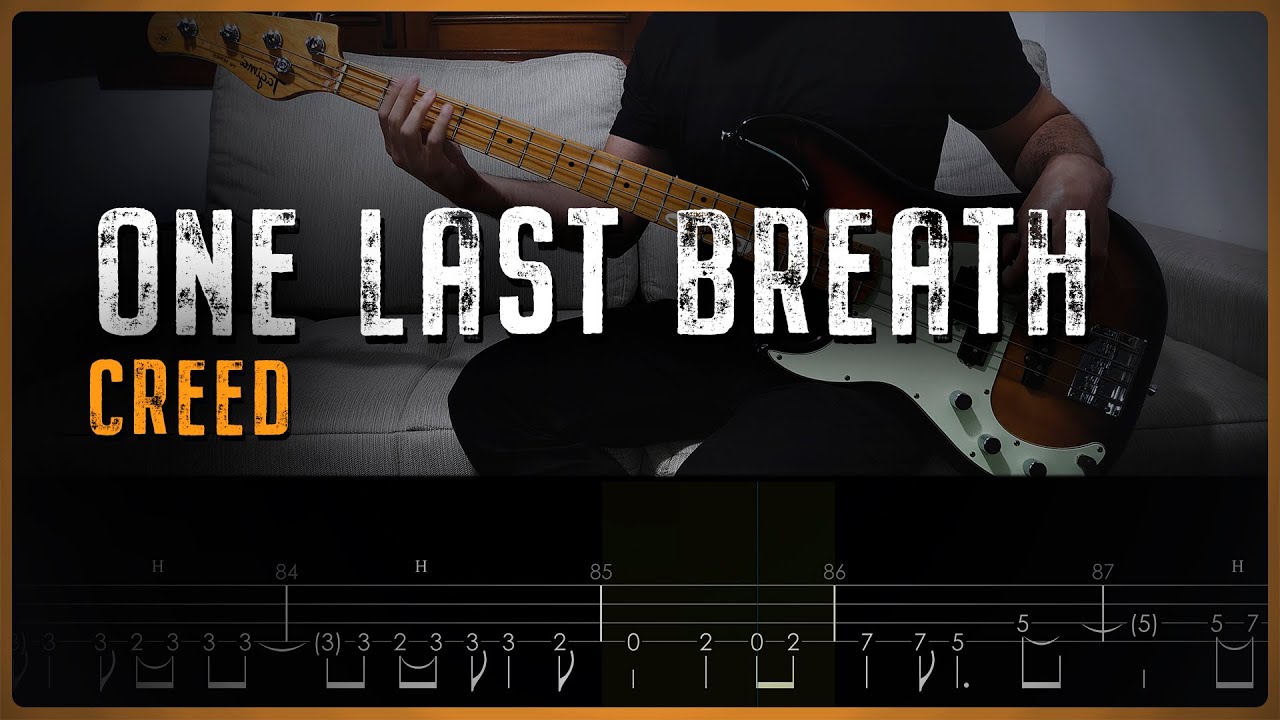 creed chords one last breath