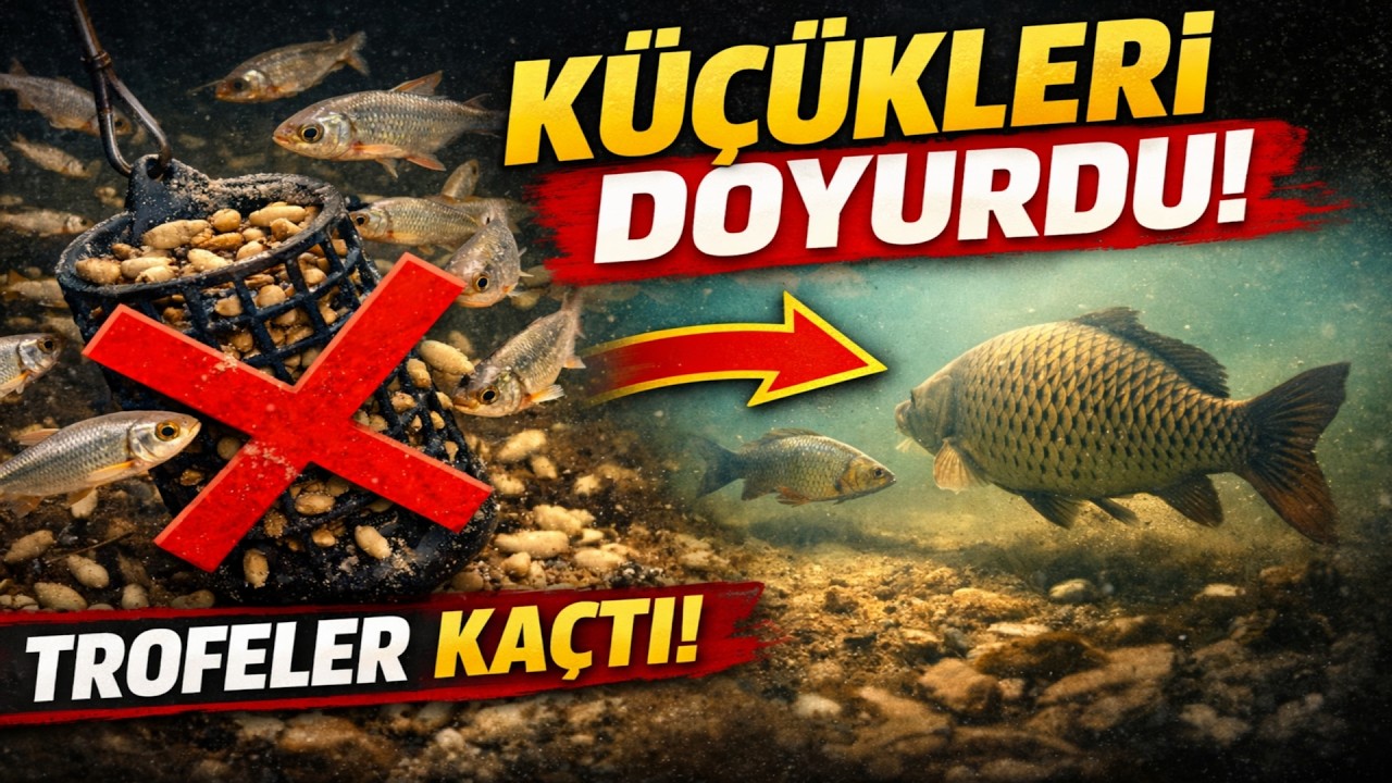 Küçük balıkları beslemeyi artık BIRAKIN! İşte yeminizin büyük balıkları neden KAÇIRDIĞININ asıl seb