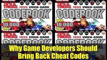 Why Game Developers Should Bring Back Cheat Codes | Gaming Accessibility & Fun