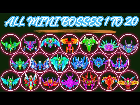 Alien Shooter All Mini Bosses | The Road to Victory at Level 20 By Zambario Gamers