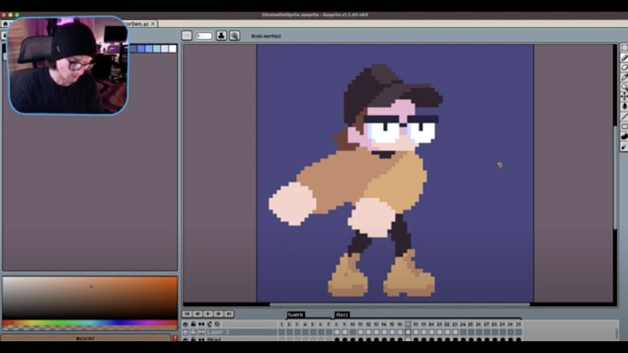 Pixel With Me! Let's animate a pixel art character - Stream VOD - YouTube