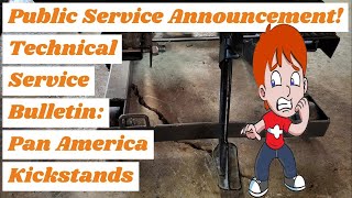 PSA Technical Service Bulletin: Pan Am Kickstand