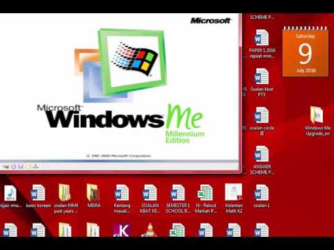 Upgrading Windows 98 to Windows ME (remake)