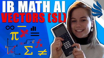 IB Maths A&I Revision Vectors SL