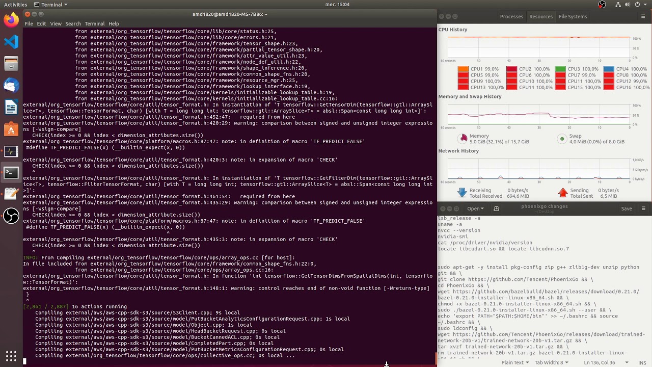 How to build and run PhoenixGo with bazel !