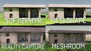 Which photogrammetry tool is the best ? (3DF Zephyr, Metashape, Reality Capture, Meshroom) screenshot 5