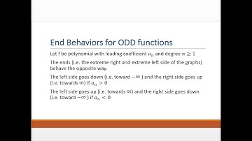 Video 17 - Polynomial Functions and models