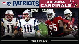 No Brady, No Problem For Jimmy G's 1st Start! (Patriots vs. Cardinals 2016, Week 1)