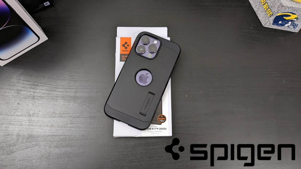 Spigen iPhone 14 Pro Max P Thin Fit Gunmetal Hülle 