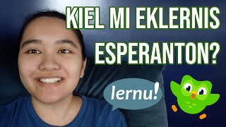 Kiel mi eklernis esperanton?