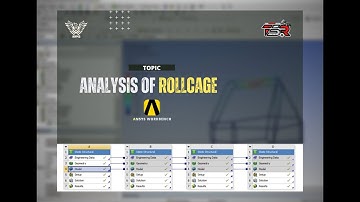 Analysis of Rollcage using Ansys Workbench | Baja ATV Rollcage Analysis
