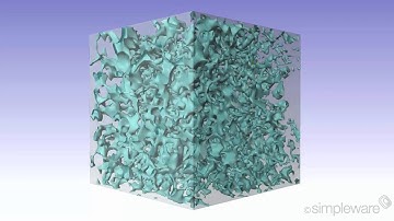 Digital Rock Physics with Simpleware