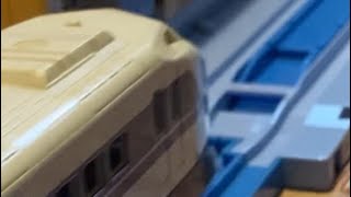 【プラレール】100系　新幹線　甲種輸送　走行動画