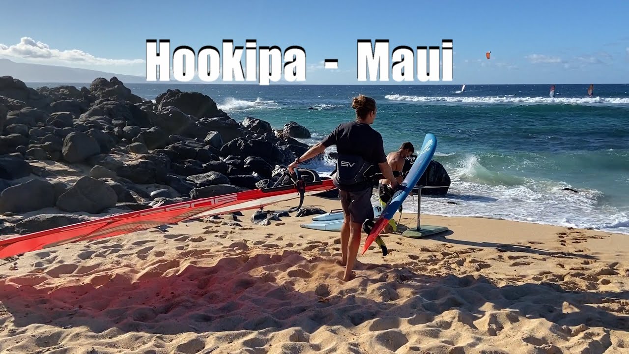 Hookipa / Maui Windsurfing on a fun end of summer day! YouTube