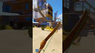 Fire arrows are OP #rustshorts #solo #snowball