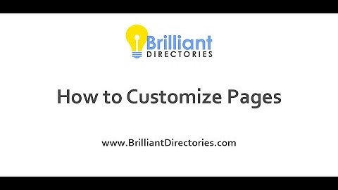 How to Customize Pages 🛠️ Based on Membership Features or Widgets - Brilliant Directories Tutorial