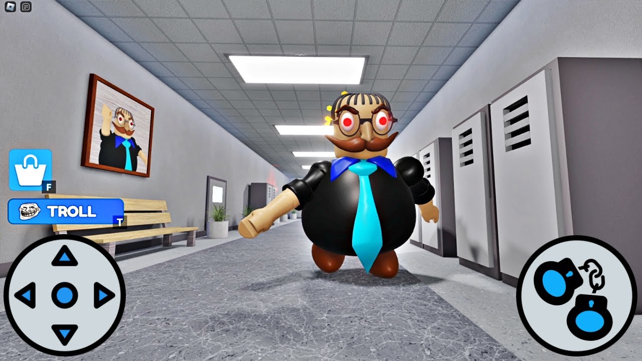 ESCAPE BAD BOSS OBBY (NEW SCARY OBBY) ALL JUMPSCARES FULL GAMEPLAY