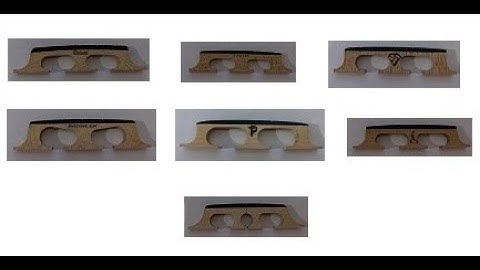 Banjo Bridge Comparison with Doug Knecht