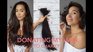 Donating my hair to charity | By Noelle