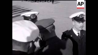 NEW NAVAL OFFICERS  - NO SOUND