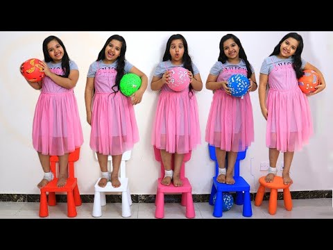خمسة قرود صغيرة        