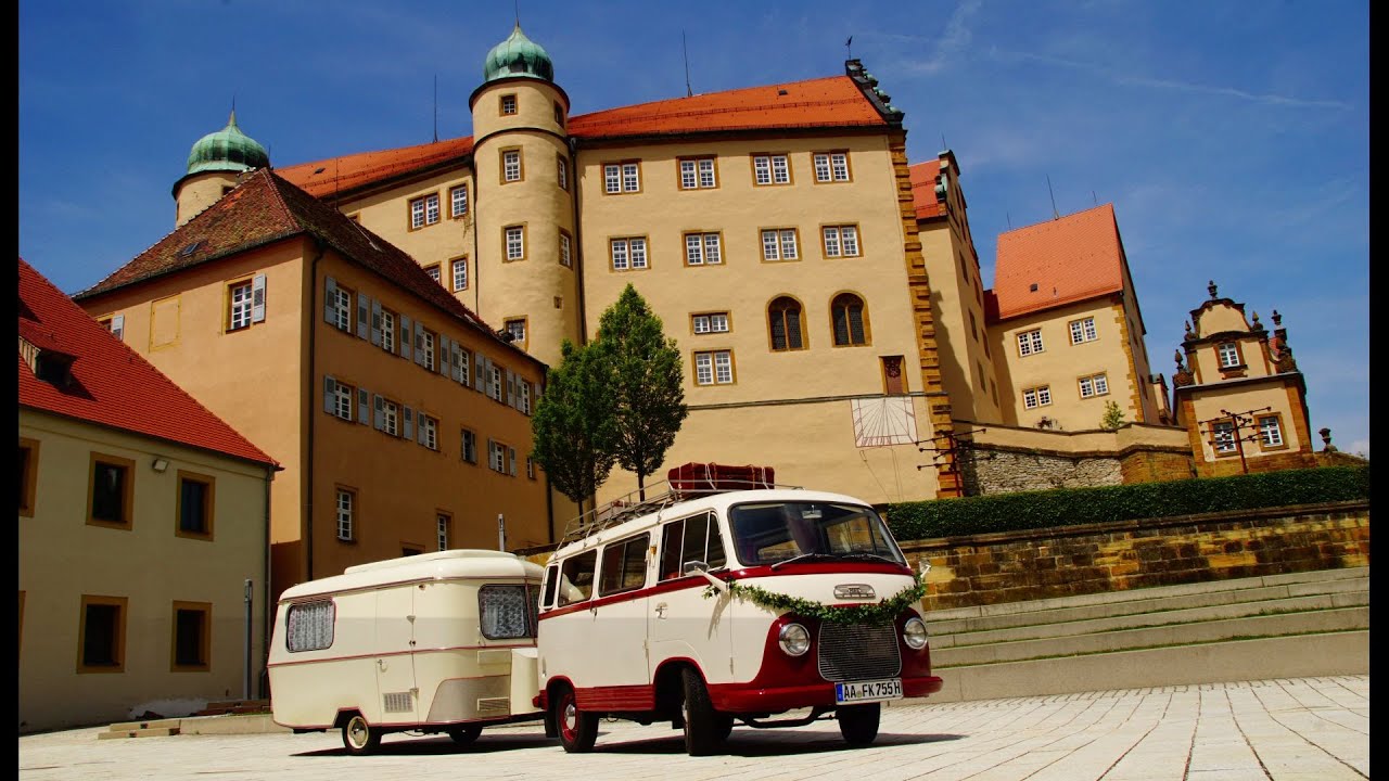 Ford FK, Taunus, Oldtimer, Eriba Hymer Wohnwagen.