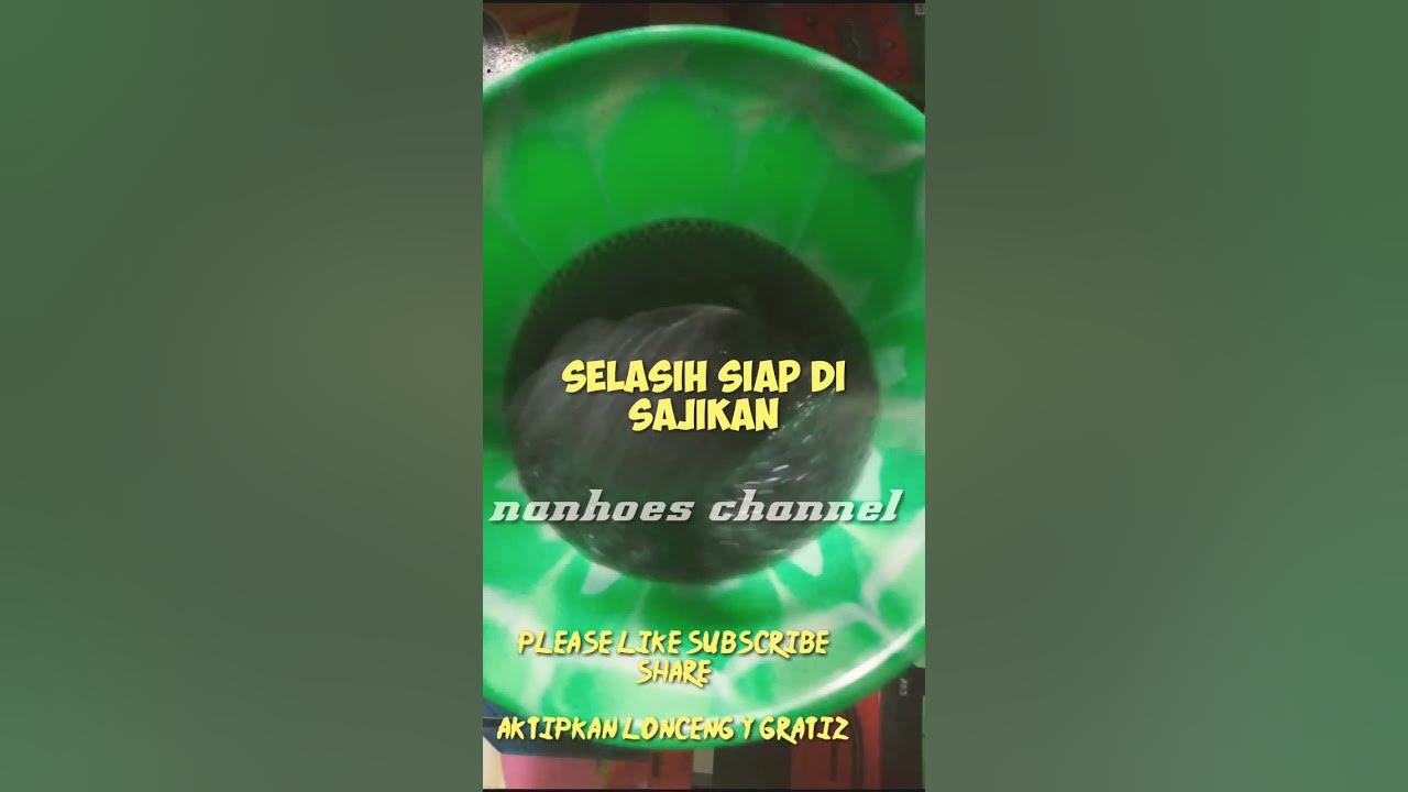Cara mudah biji selasih mengembang