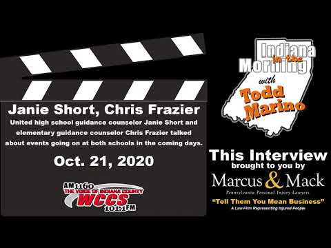 Indiana in the Morning Interview: Janie Short and Chris Frazier (10-21-20)