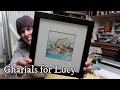 Gharials for Lucy - Video No.3 of my Design Counter Series #customframing #pictureframing