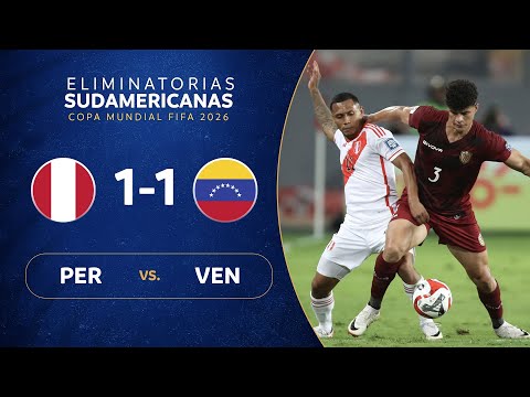 PERÚ vs. VENEZUELA [1-1] | RESUMEN | ELIMINATORIAS SUDAMERICANAS | FECHA 6