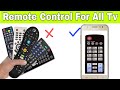 Remote control  for all TV | smartphone ko TV remote kaise banaye | TV remote control app