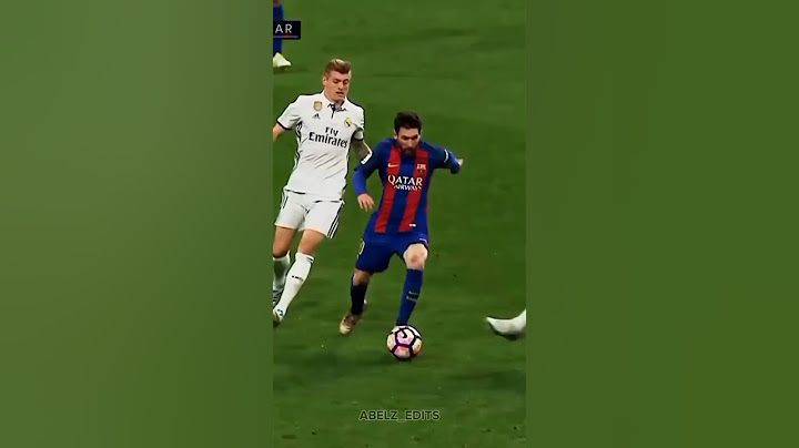 Sergio Ramos Deadly tackle on Messi😈