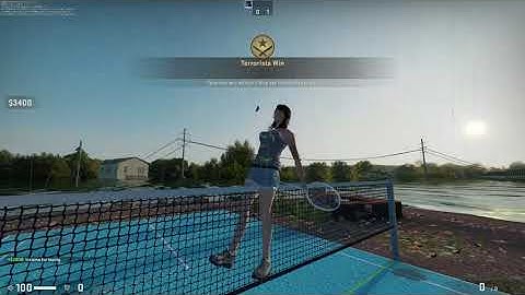 [Map Release]csgo custom map badminton player vs ai girl progress 2 showcase