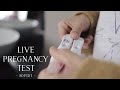 LIVE PREGNANCY TEST & HCG BETA RESULT | + Testing Out Pregnyl | Infertility & Surrogacy Journey