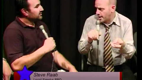 Steve Raab and his award winning "Local  BBQ"