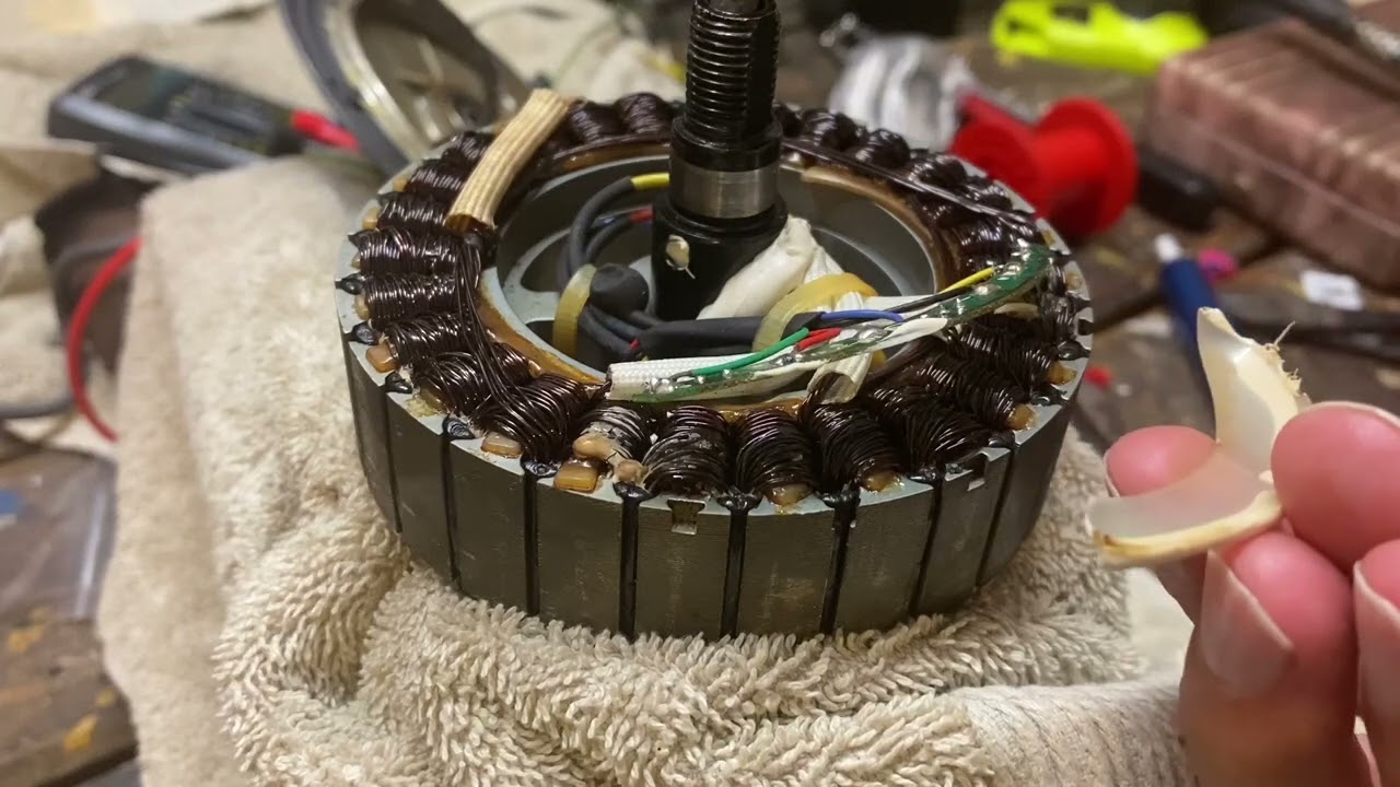 Xiaomi M365 Scooter Motor Vibration fixed (hall sensor replacement