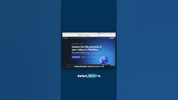 Dropbox vs Vidzflow For Videos In Webflow | #shorts