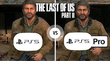 the last of us 2 ps5 pro vs ps5 graphics