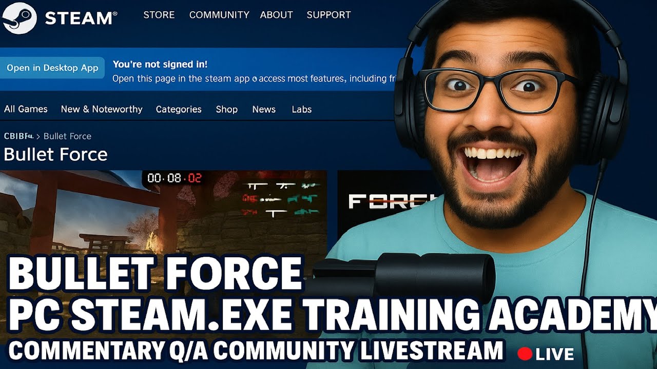 Prateek Games Bullet Force Community Livestream