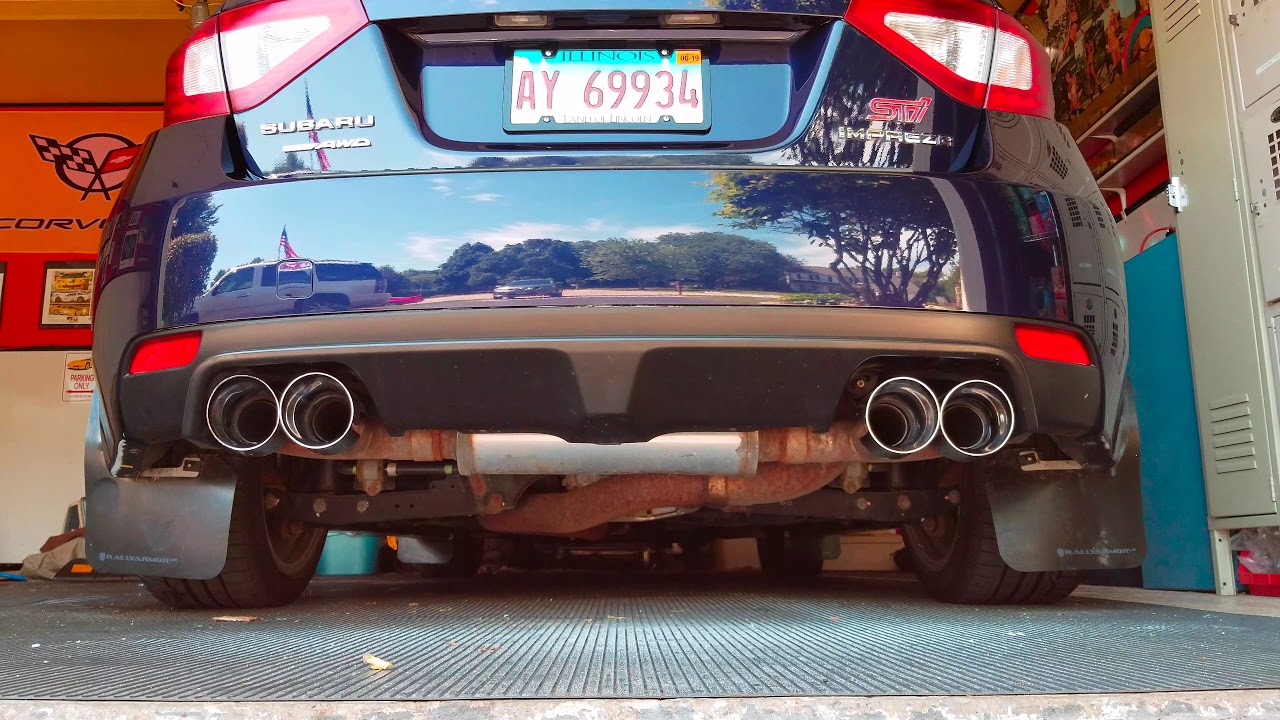 2012 Subaru Impreza WRX STI Magnaflow Exhaust Sound YouTube