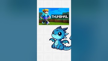 Minecraft Thumbnail Tutorial! 🔥💀 #shorts