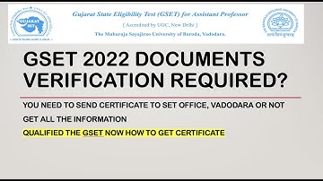 GSET 2022 QUALIFIED| How to get GSET E-Certificate|GSET 2021 certificate|GSET qualify what to do now